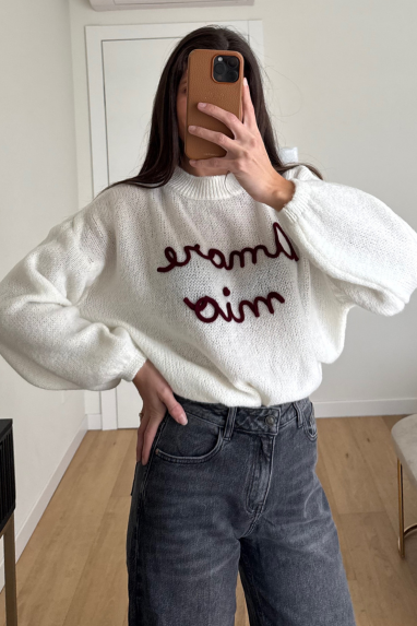 Maglione "Amore mio"