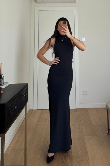 TWENTY Abito lungo con spacco laterale