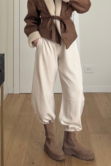 TWENTY Pantalone balloon con elastico alla caviglia