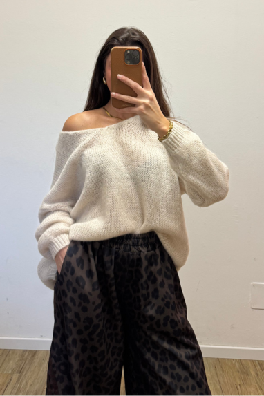 TWENTY Maglione over scollo a V