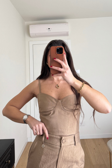 ECO top con leggera trama