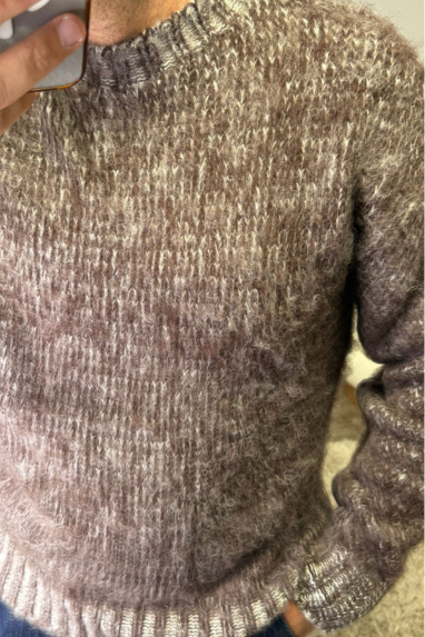 MAN Maglione girocollo melange