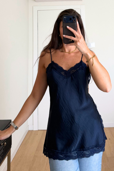 Top Satin Nuit