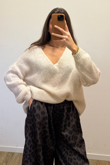 TWENTY Maglione over scollo a V