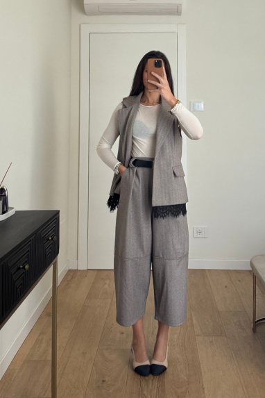 TWENTY Coordinato pantalone & gilet