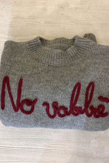 Maglione "No Vabbè"