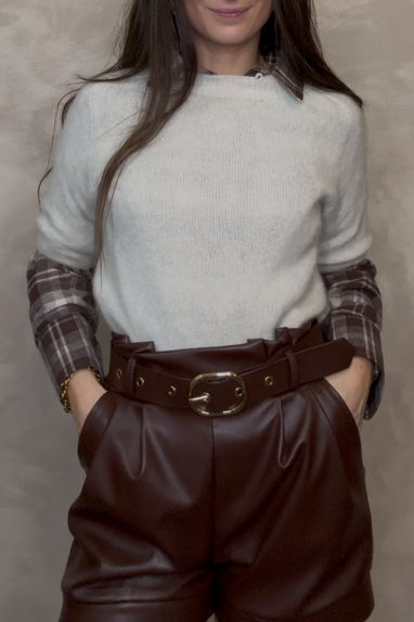 ECO Maglia in misto lana