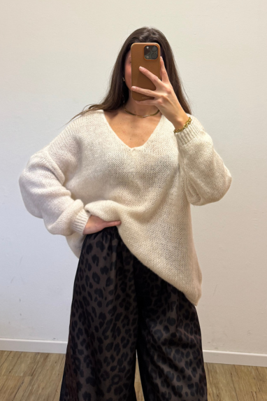 TWENTY Maglione over scollo a V