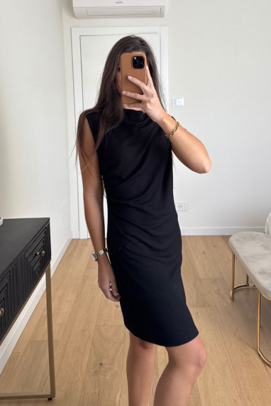 TWENTY Abito con arricciatura laterale