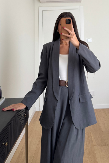 TWENTY Tailleur con pantalone ampio