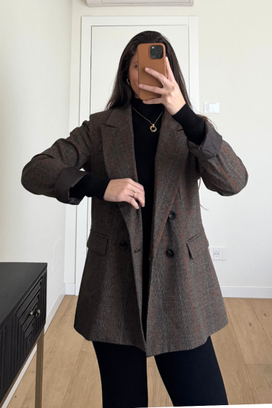 ECO Giacca Principe di Galles