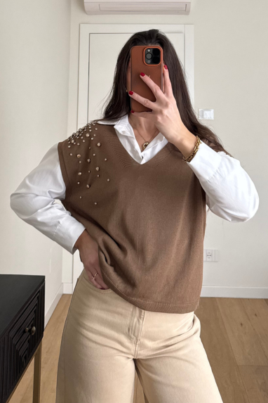 ECO Gilet con applicazioni