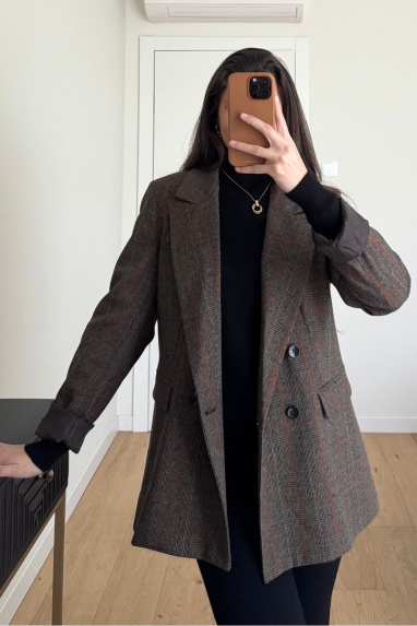 ECO Giacca Principe di Galles