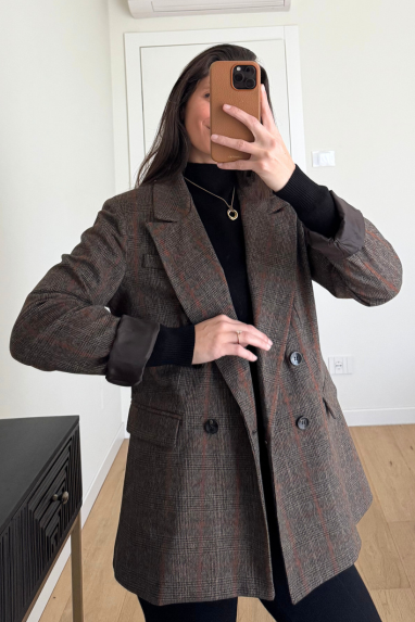 ECO Giacca Principe di Galles