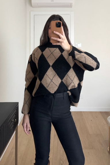 TWENTY Maglione rombi