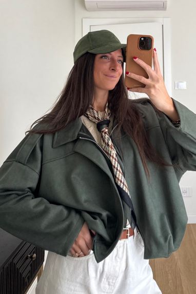 Cappellino effetto velluto