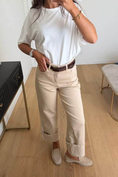 ECO Pantalone risvolto