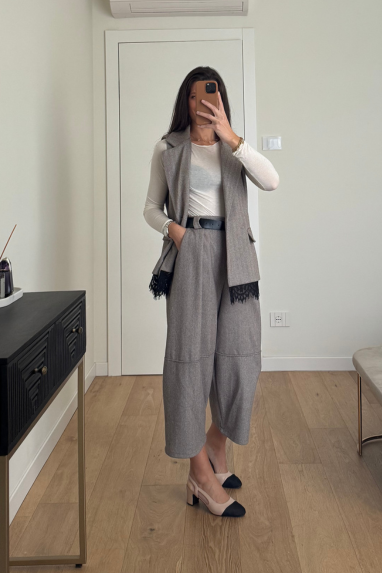TWENTY Coordinato pantalone & gilet