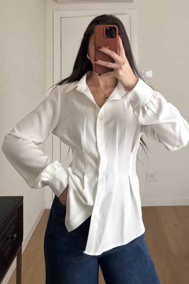 TWENTY Camicia con arricciatura