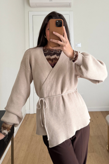 TWENTY Cardigan chiusura portafoglio