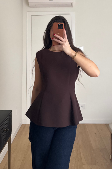 ECO Top strutturato svasato