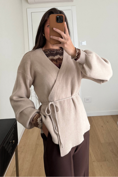 TWENTY Cardigan chiusura portafoglio