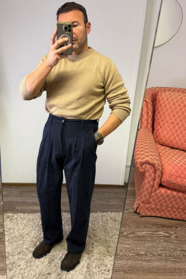 MAN Pantalone in velluto a costine