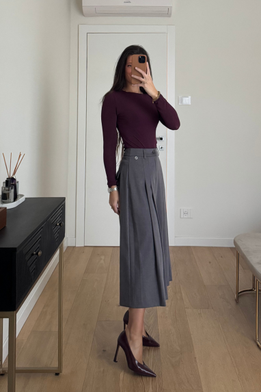 ECO Pantalone ampio cropped
