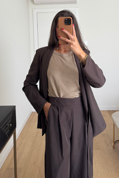 TWENTY Tailleur giacca kimono