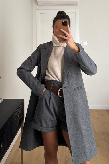 TWENTY Coordinato cappotto&pantaloncino