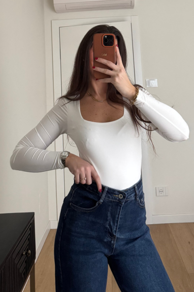 Body scollo quadrato