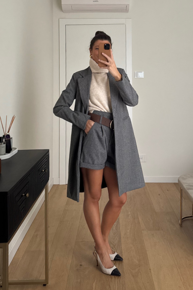 TWENTY Coordinato cappotto&pantaloncino