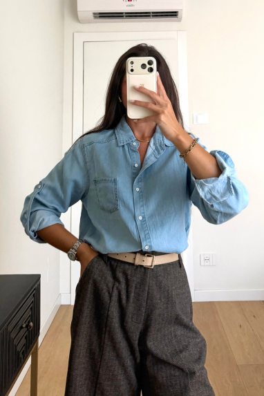 Camicia Bluestone
