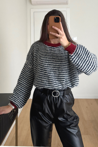 TWENTY Maglione a righe