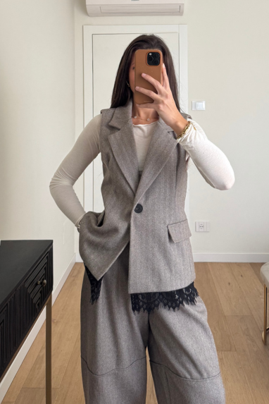 TWENTY Coordinato pantalone & gilet