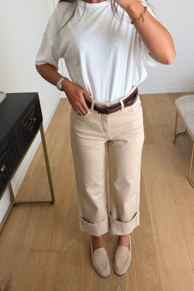 ECO Pantalone risvolto
