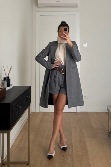 TWENTY Coordinato cappotto&pantaloncino