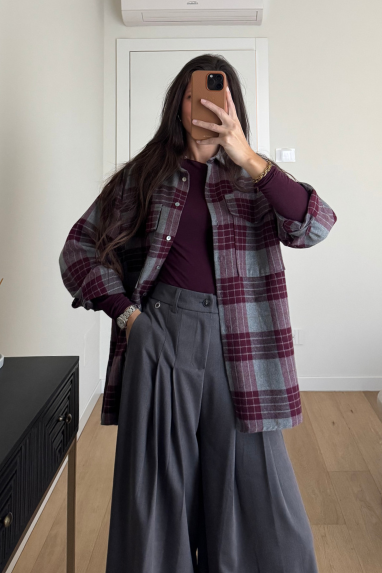 Camicia a quadri