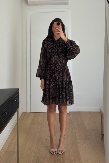 ECO Abito a pois in viscosa