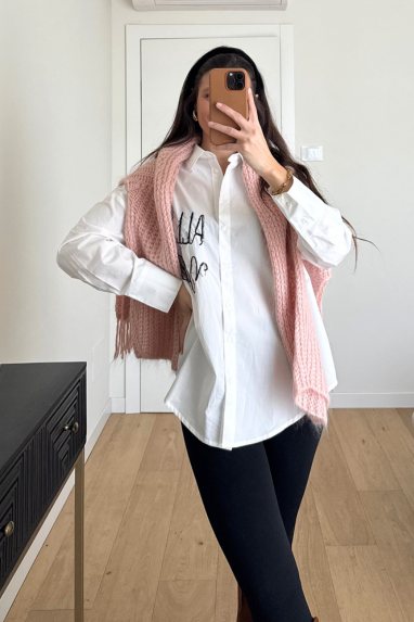 ECO Camicia con ricamo