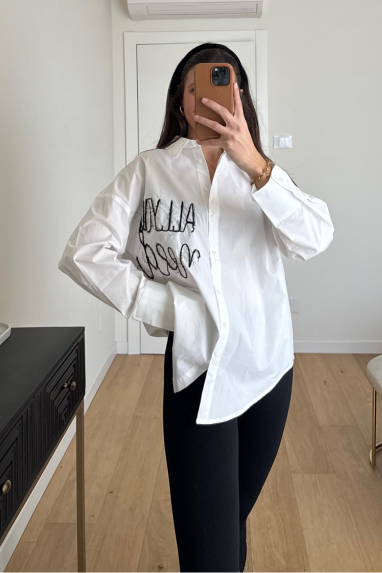 ECO Camicia con ricamo