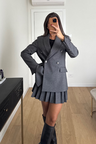 ECO Blazer doppiopetto