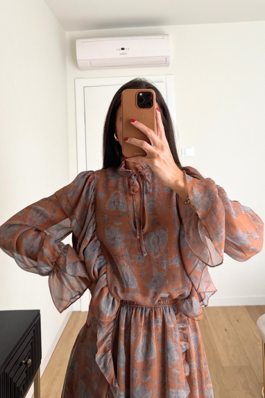 ECO Abito fantasia floreale