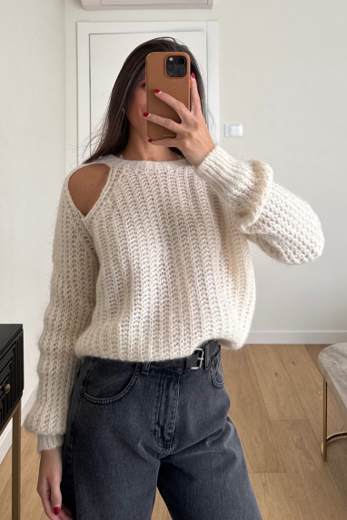 Maglia con doppio cut-out