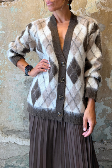Cardigan Rombi