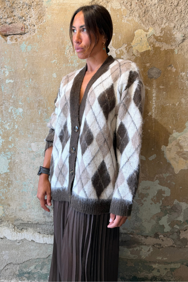 Cardigan Rombi