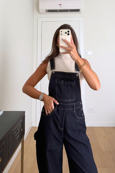 Salopette denim Brooklyn