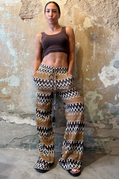 Anitiè Pantalone Zig Zag