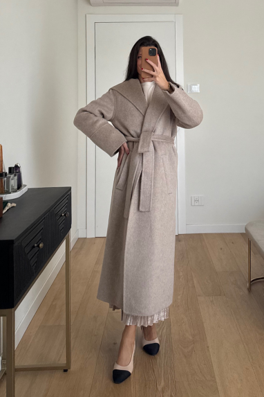 ECO Cappotto con cappuccio