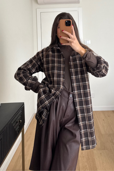 Camicia over tartan